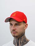 Бейсболка 47 BRAND арт. EPL-MVP04WBV Liverpool FC EPL (красный / желтый)